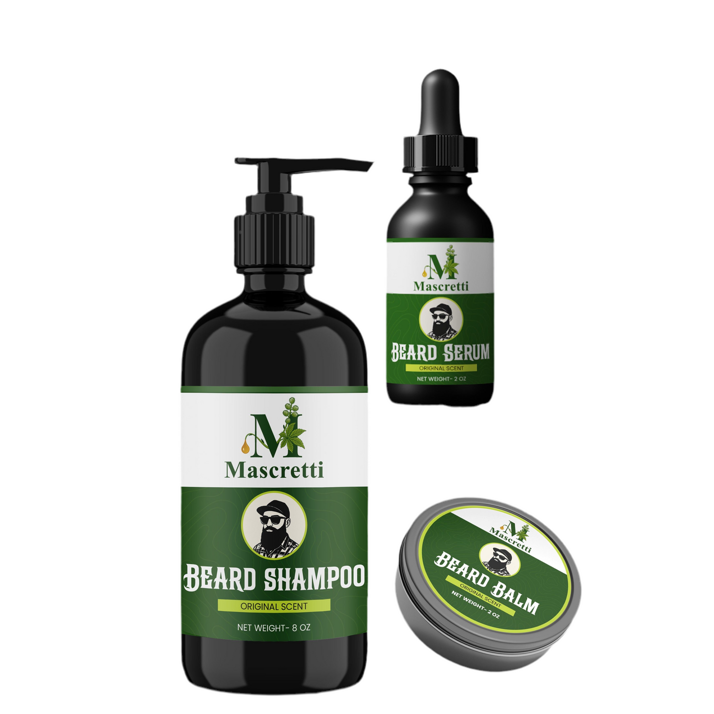 Mascretti's Jumbo Beard Kit