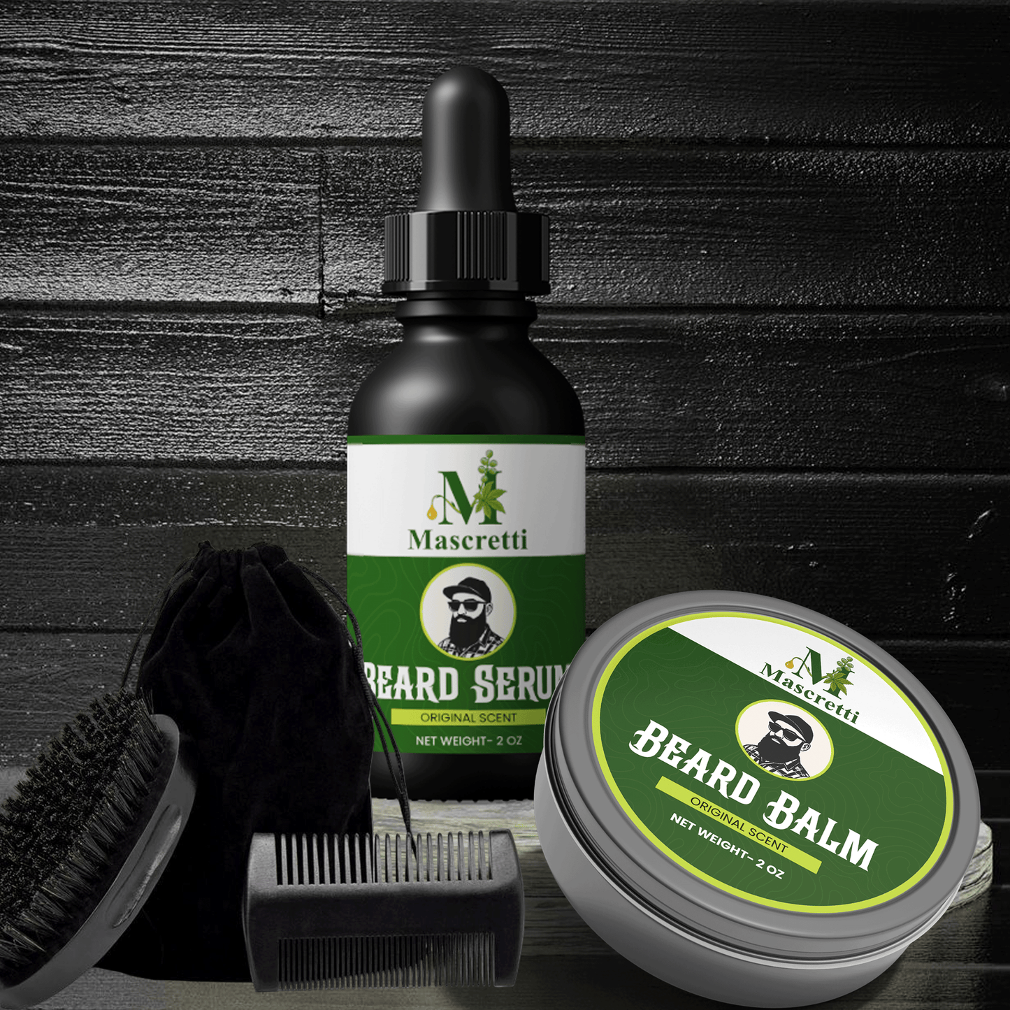 Mascretti beard Combo kit