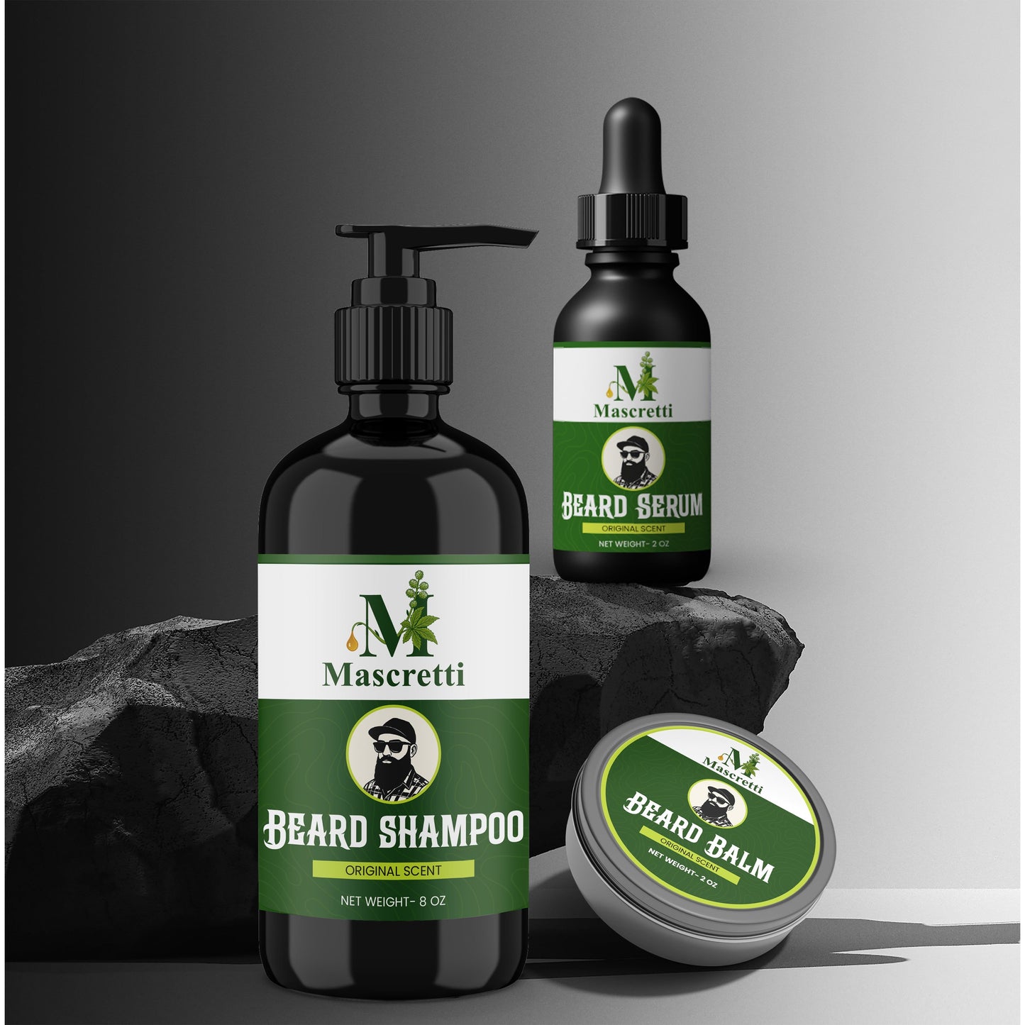 Mascretti's Jumbo Beard Kit