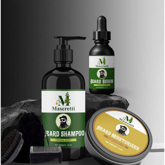 Beard Moisturizing Combo Kit